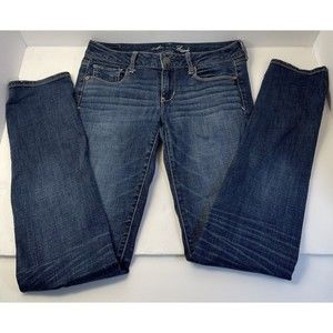 American Eagle Jeans Size 6 Long Skinny Stretch